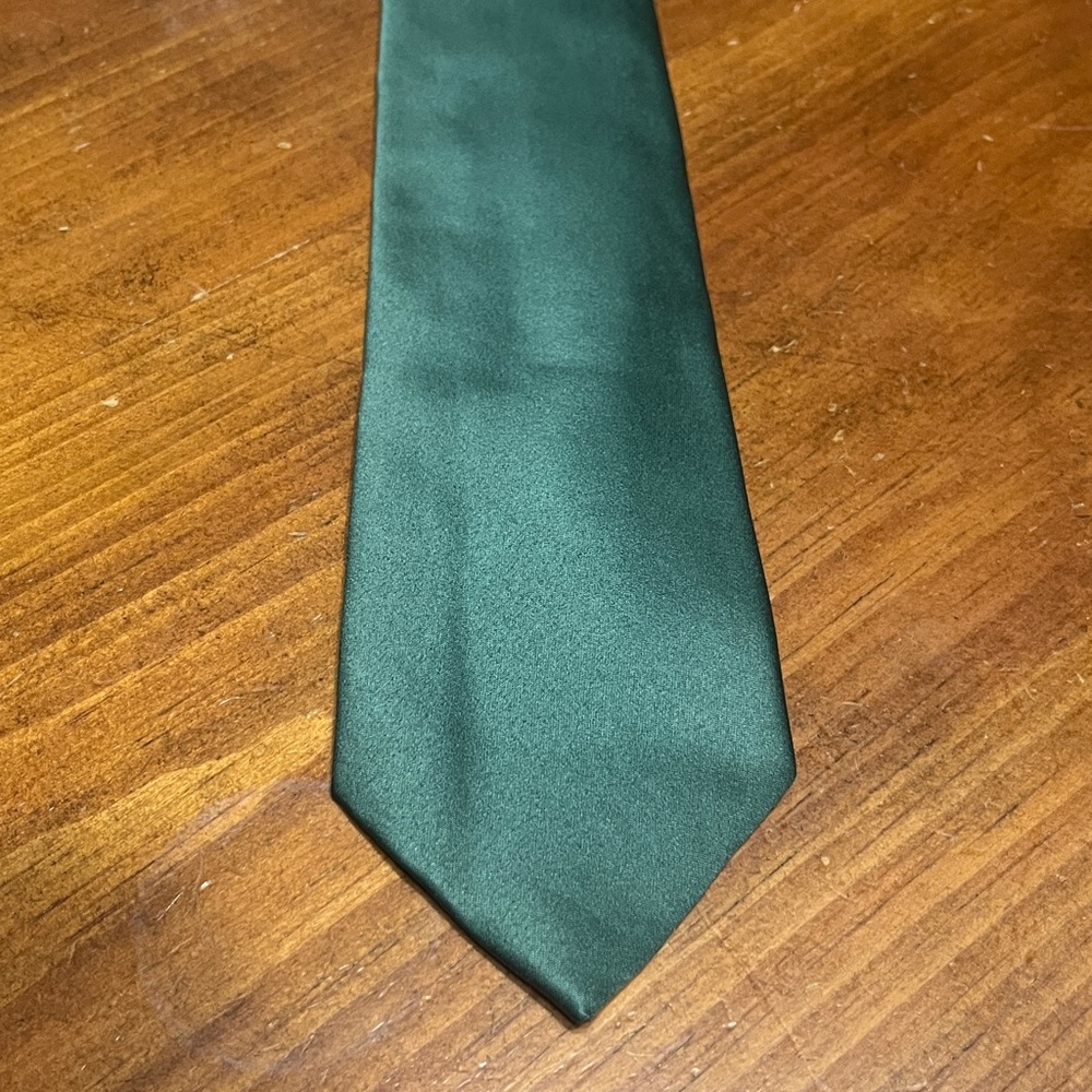 Azazie Green Tie - Picture 4 of 4